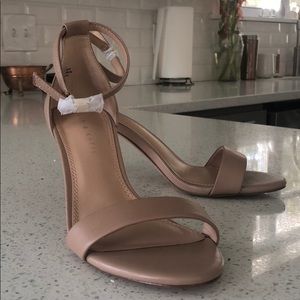 Kelly & Katie nude Kristie sandals